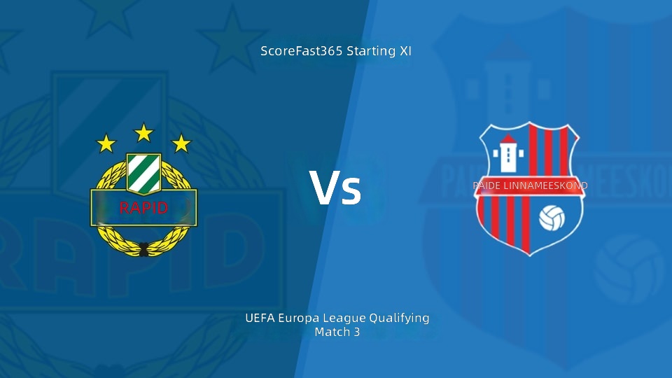 [Europa Conference League] Rapid Vienna vs. Paderborn Lineups (August 13, 2026)